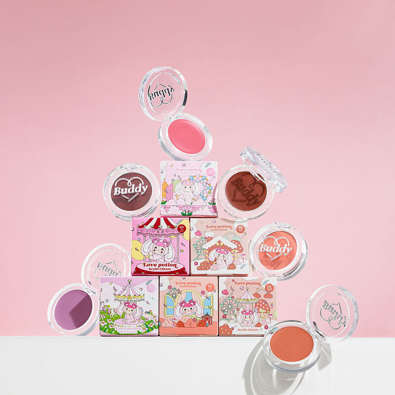 Love Potion Cream Blush - #03 Red Secret - Beauty Buddy