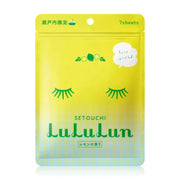 LuLuLun Premium Setouchi Lemon Face Mask 108ml [7 Sheets]