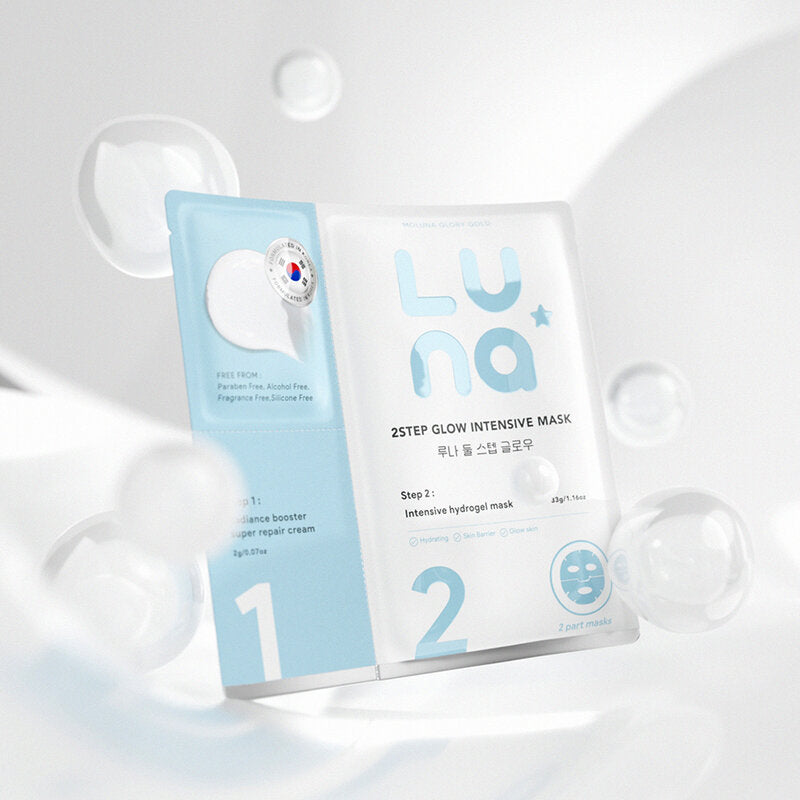 LUNA 2Step Glow Intensive Mask 33g + 2g [5pcs]