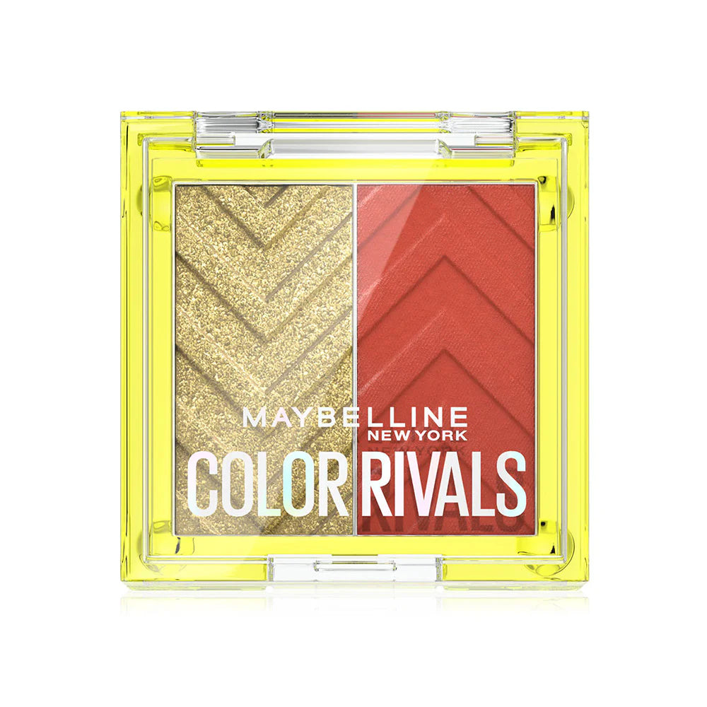 Maybelline New York Color Rivals Shadow Duo Palette 3g #Chill X Daring