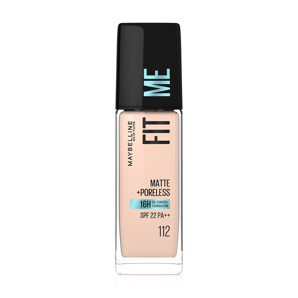 Maybelline New York Fit Me Matte And Poreless Liquid Foundation 30ml #112