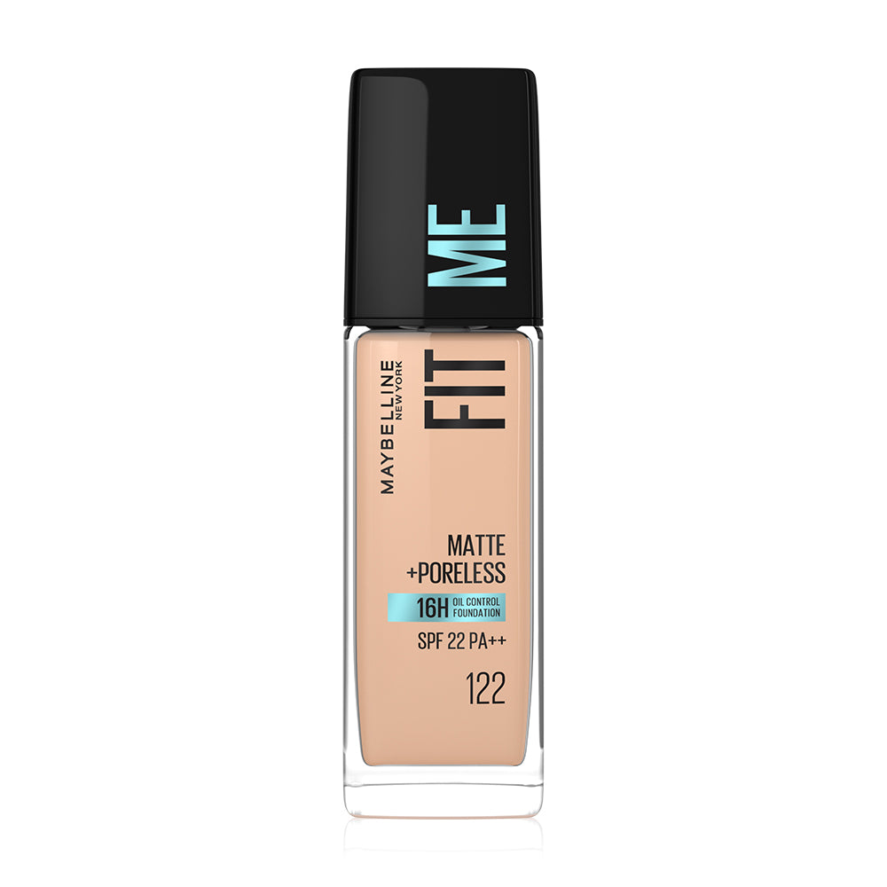 Maybelline New York Fit Me Matte And Poreless Liquid Foundation 30ml #122