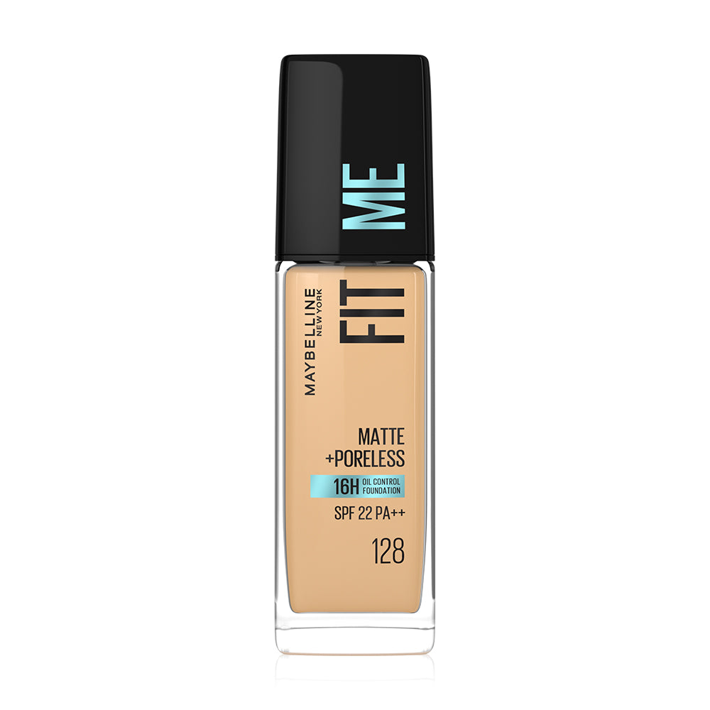 Maybelline New York Fit Me Matte And Poreless Liquid Foundation 30ml #128