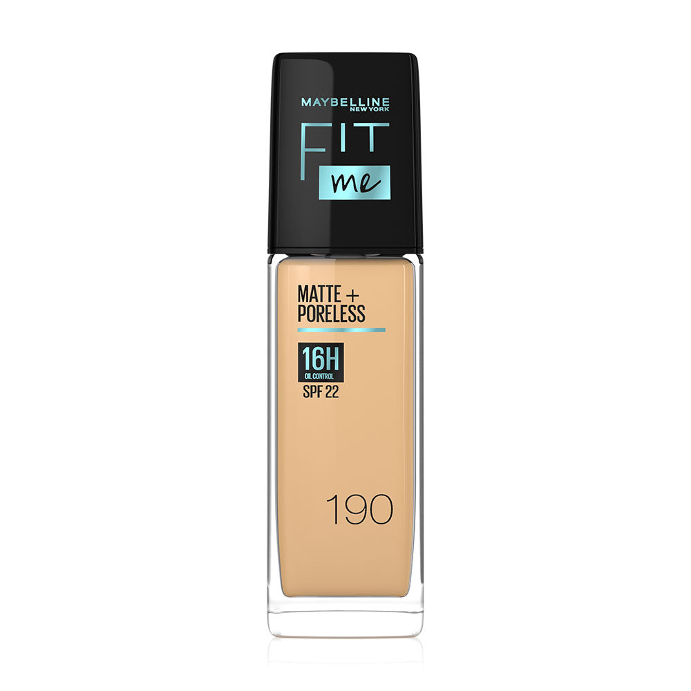 Maybelline New York Fit Me Matte And Poreless Liquid Foundation 30ml #190