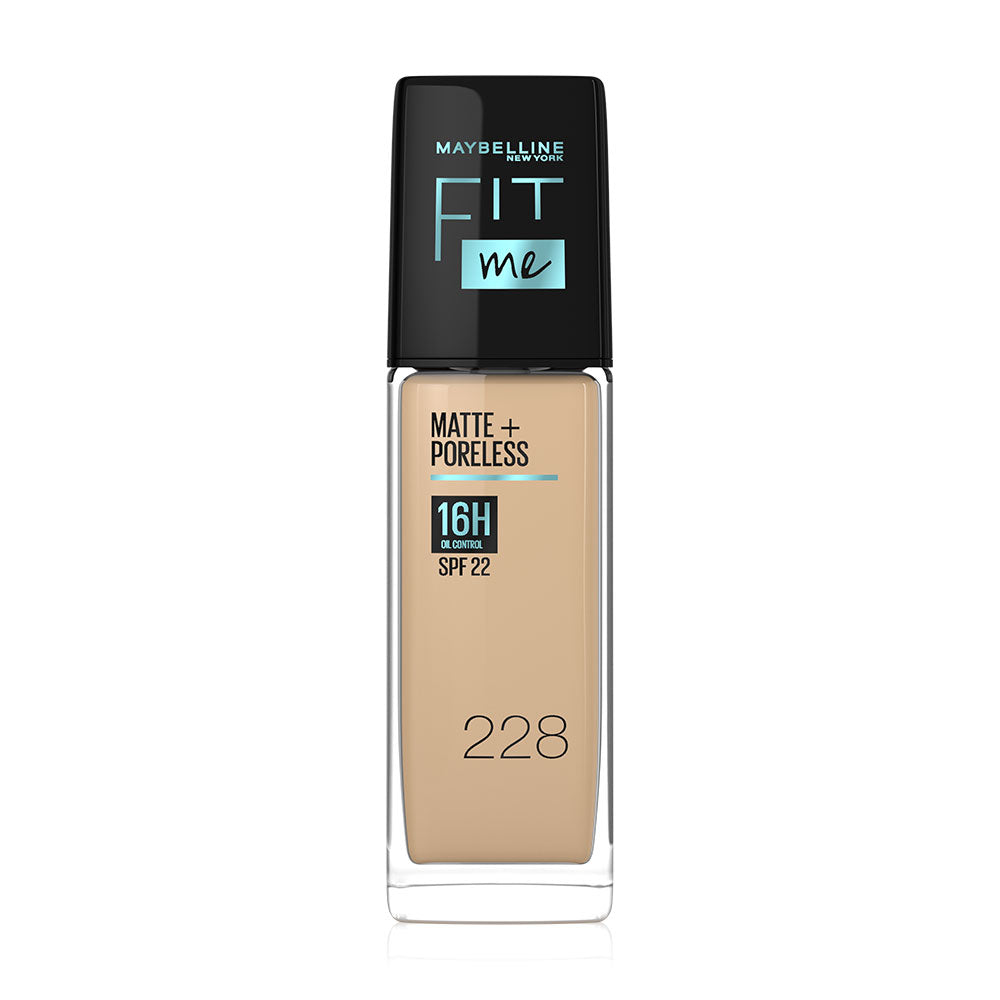 Maybelline New York Fit Me Matte And Poreless Liquid Foundation 30ml #228