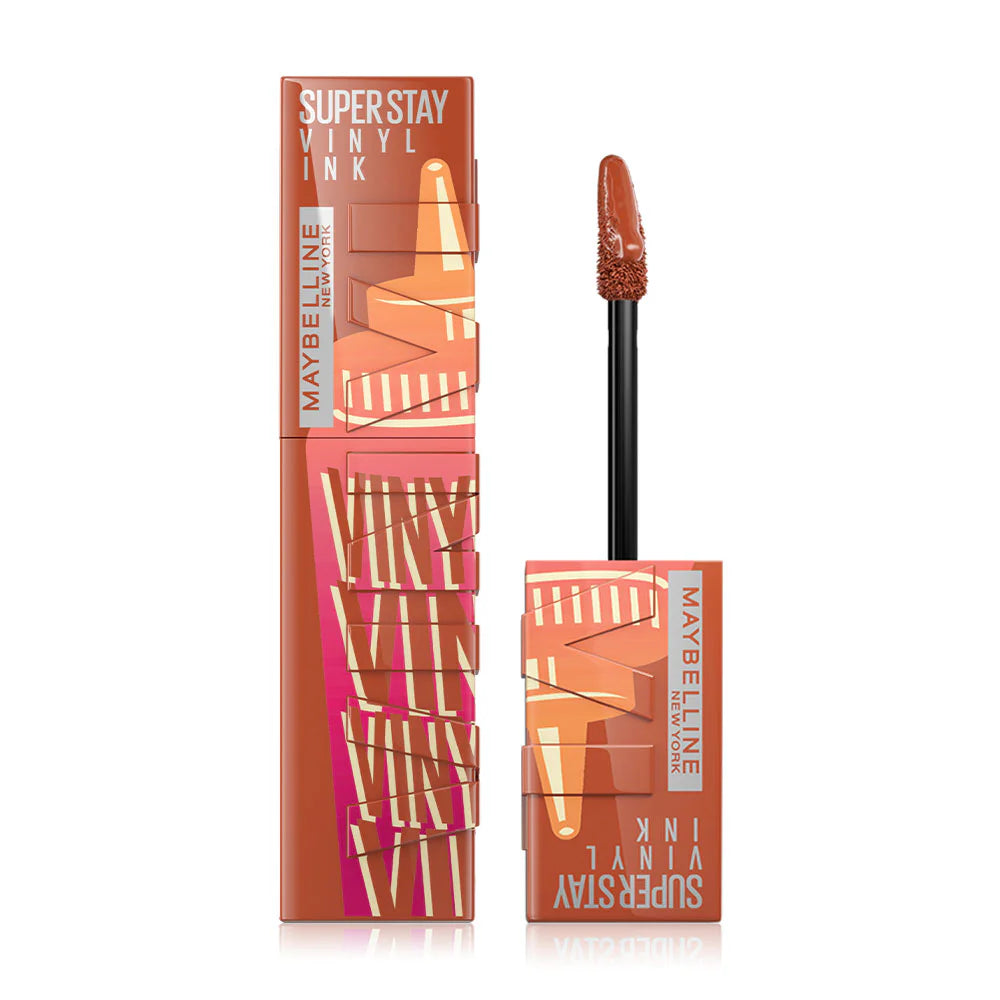 Maybelline New York Super Stay Vinyl Ink Sauce Collection 4.2ml #185 Caramel