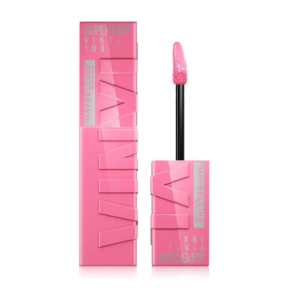 Maybelline New York Superstay Vinyl Ink Longwear Liquid Lipcolor Up to 16 Hours Wear 4.2ml - #155 Upbeat