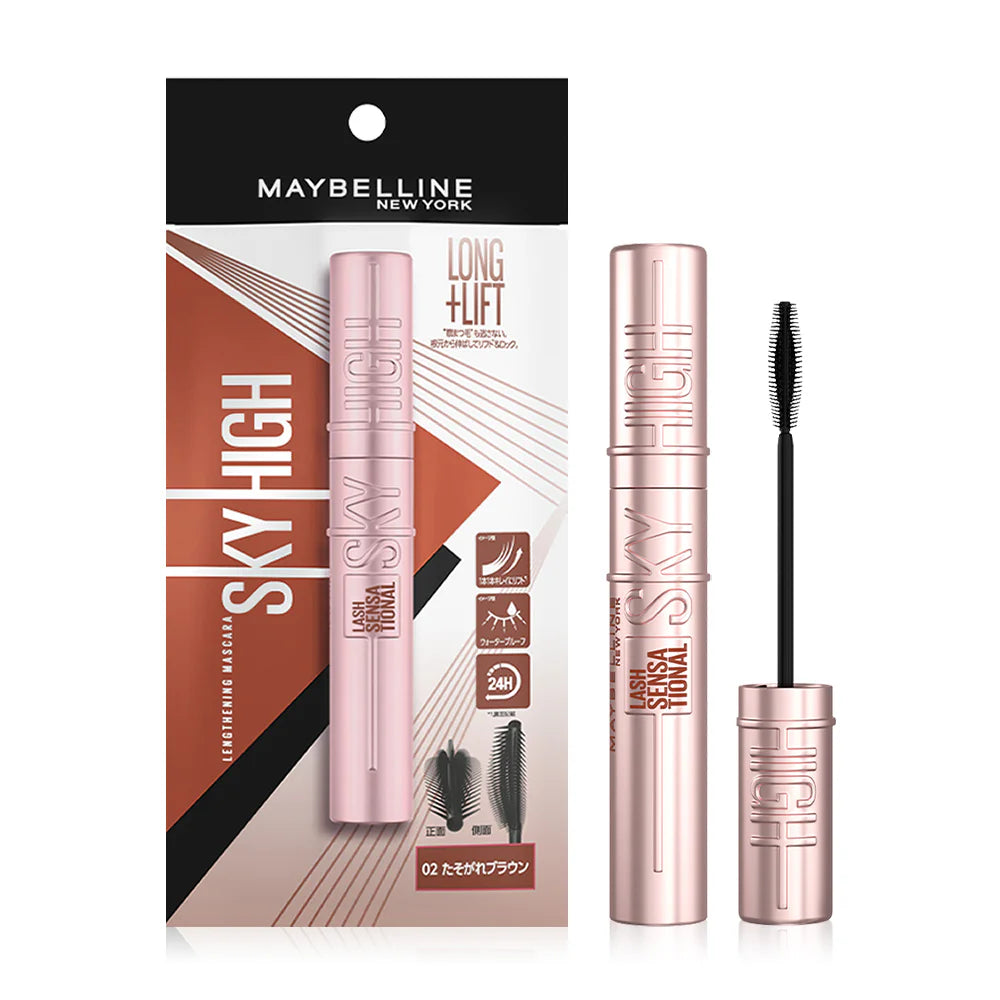 Maybelline New York Sky High Lengthening Mascara 8.6ml #02 Warm Brown
