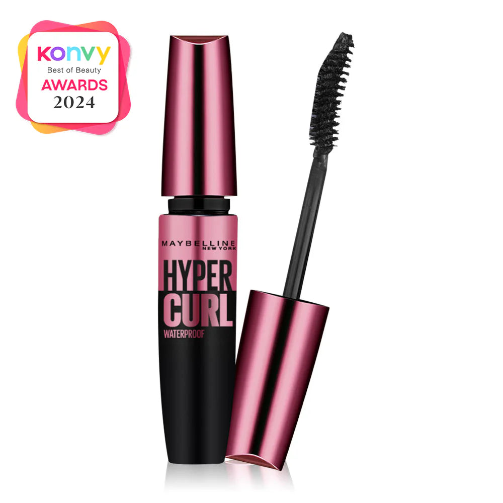 Maybelline New York The Hypercurl Waterproof Mascara 9.2ml #Black Pink Cover