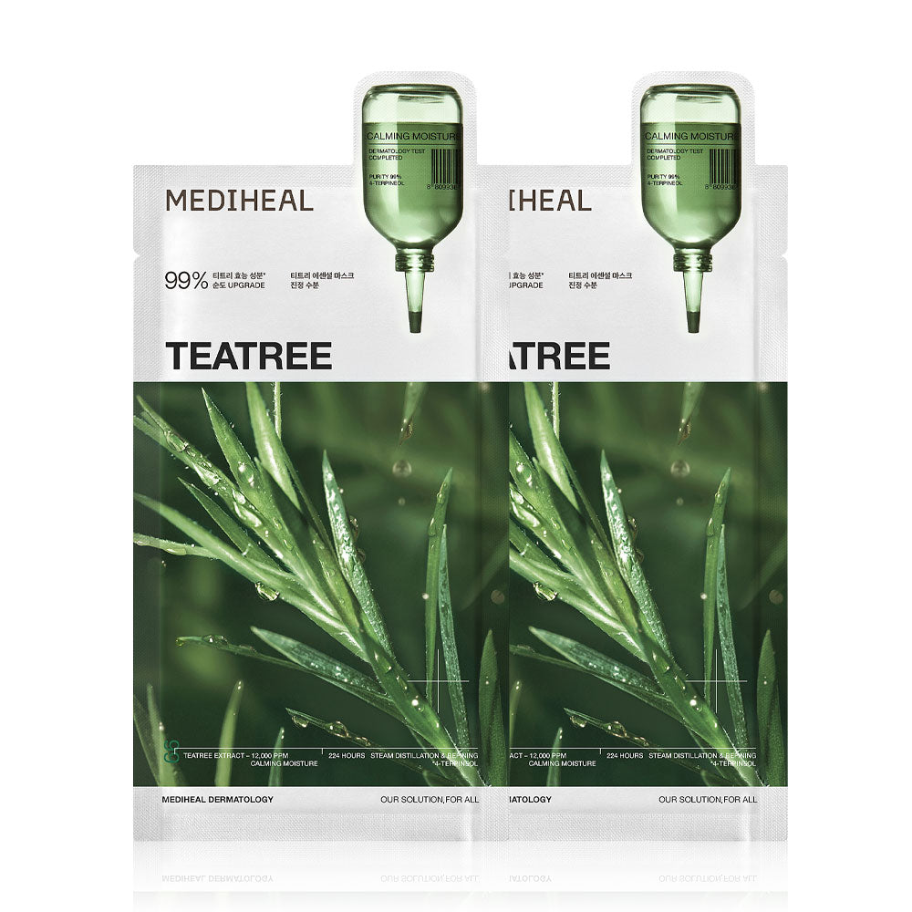 Mediheal Teatree Essential Mask Calming Moisture [24ml x 2pcs]