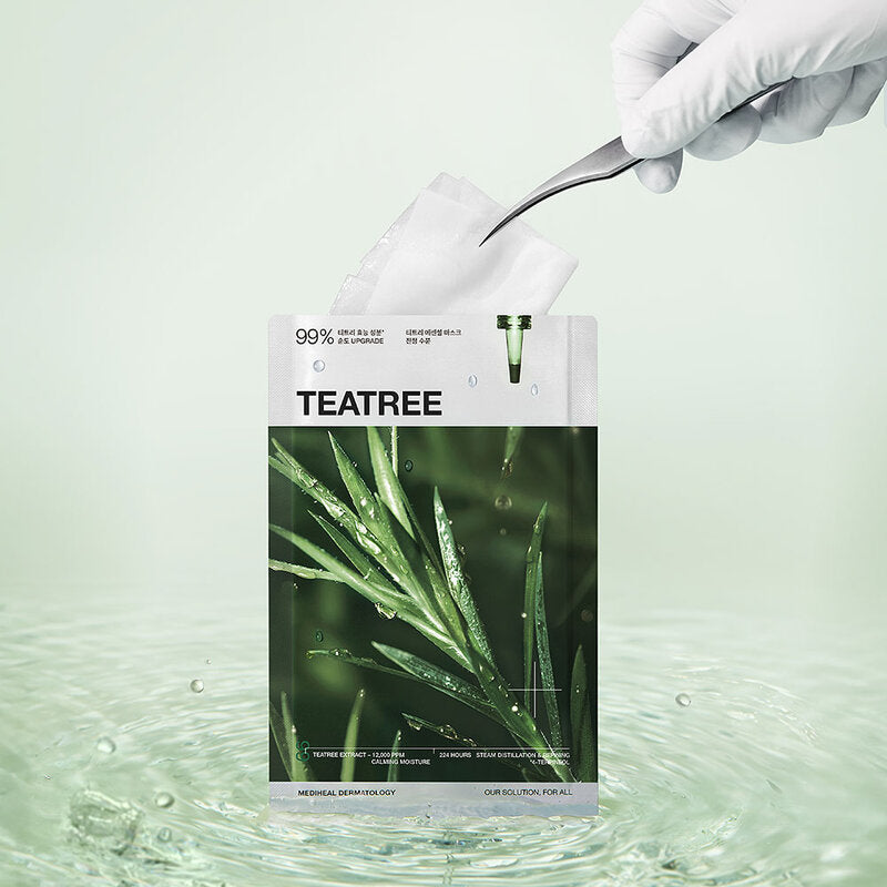 Mediheal Teatree Essential Mask Calming Moisture [24ml x 2pcs]