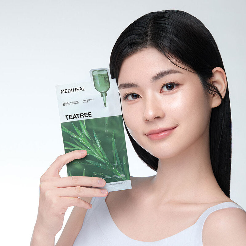 Mediheal Teatree Essential Mask Calming Moisture 24ml x 5pcs