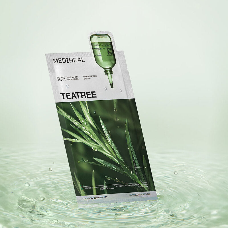 Mediheal Teatree Essential Mask Calming Moisture 24ml x 5pcs