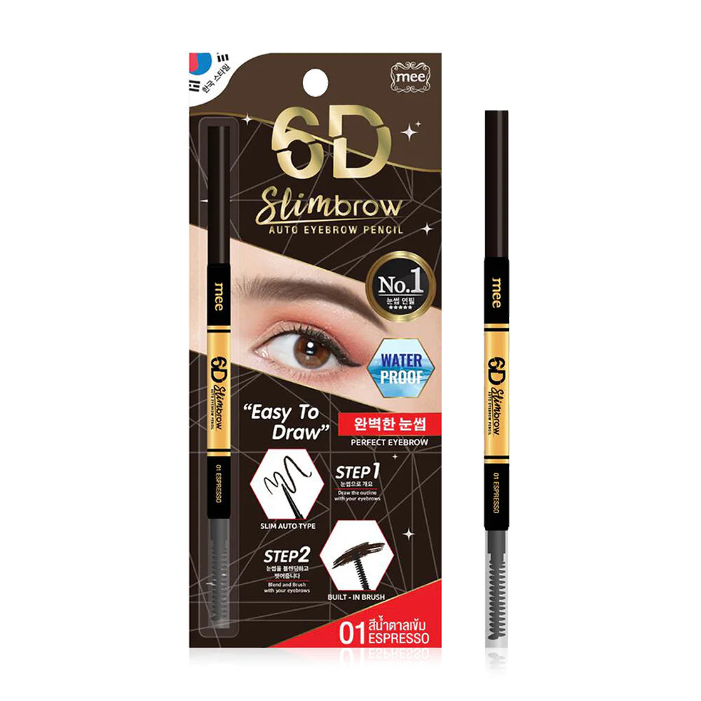 Mee 6D Slimbrow 0.06g #01 Espresso