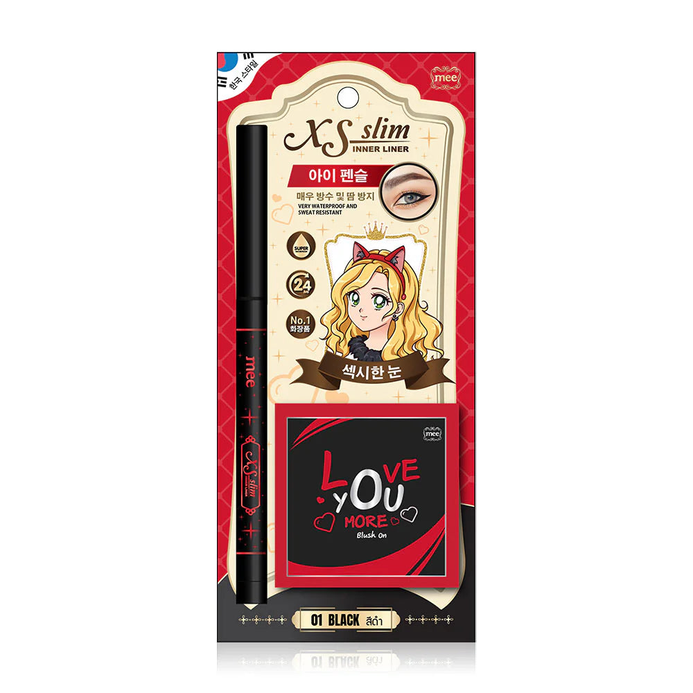 Mee Xs Slim Inner Liner 4g #01 Black