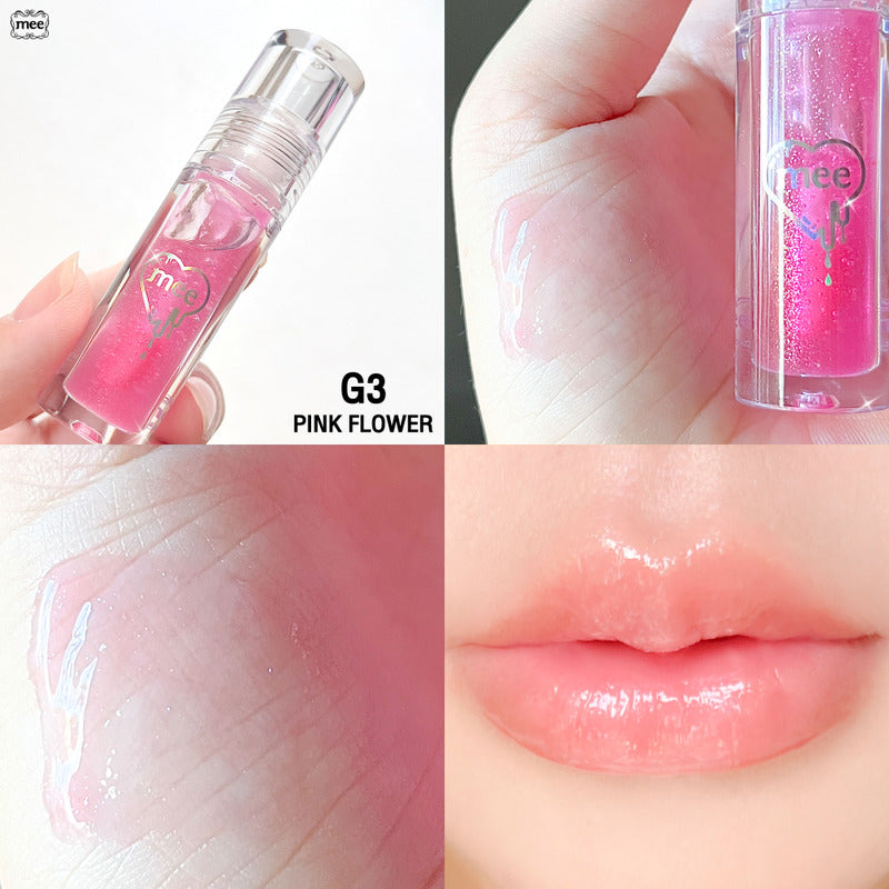 Mee Glossy Lip Oil 2.3g #G3 Pink Flower
