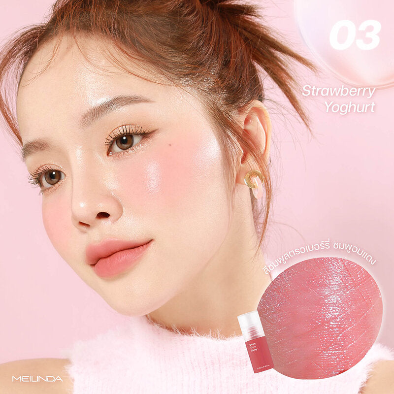 Mei Linda Dewy Blush 5.5ml #03 Strawberry Yoghurt