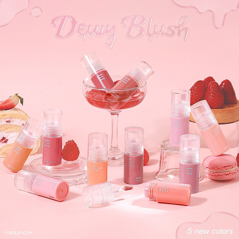 Mei Linda Dewy Blush 5.5ml #07 Cotton Candy