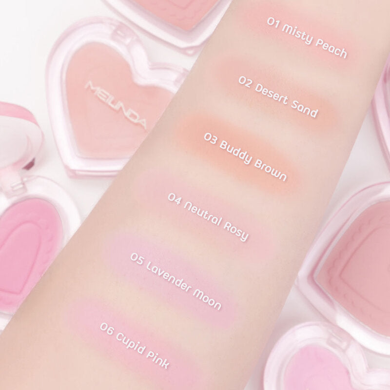 Mei Linda Dreamy Blurry Blush 2.8g #06 Cupid Pink
