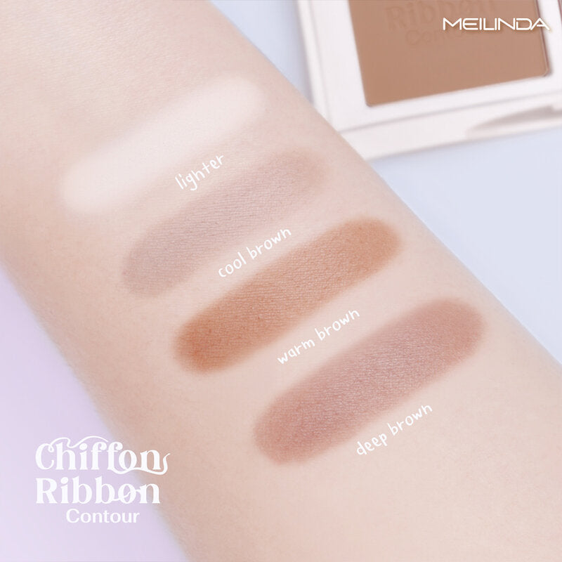 Mei Linda Chiffon Ribbon Contour Palette 8.8g