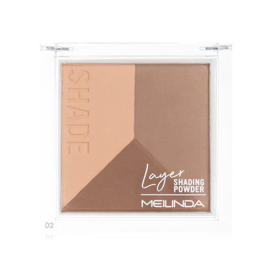 Mei Linda Layer Shading Powder 7g #02 Tan To Deep