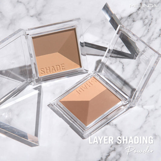 Mei Linda Layer Shading Powder 7g #02 Tan To Deep
