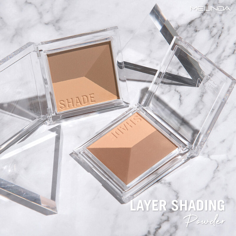 Mei Linda Layer Shading Powder 7g #02 Tan To Deep