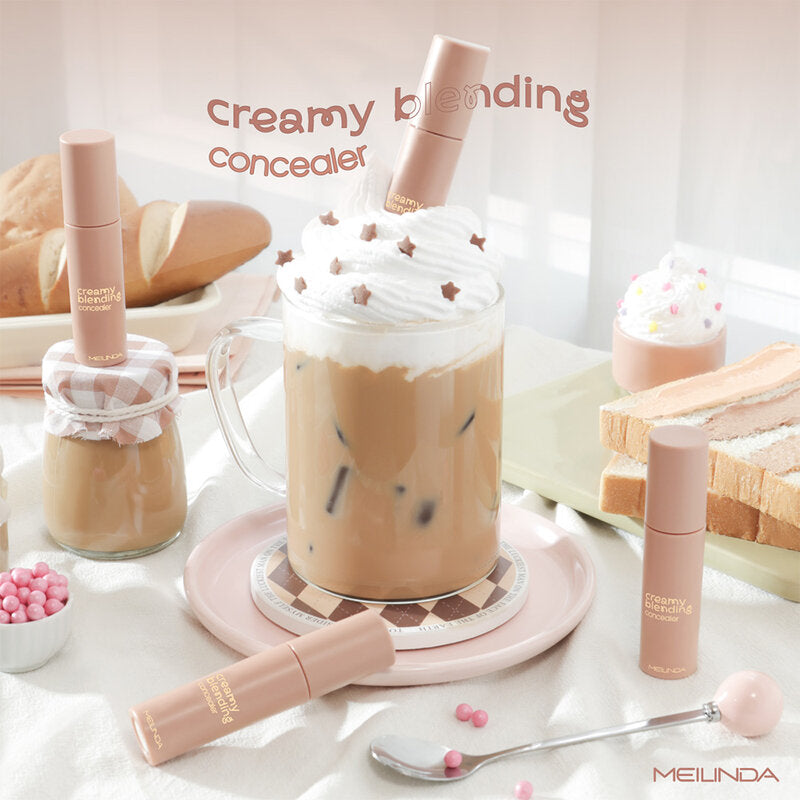 Mei Linda Creamy Blending Concealer 4ml #01 Latte