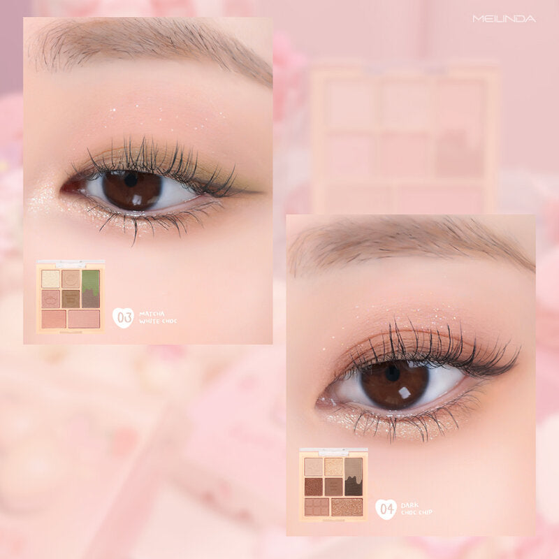Mei Linda Cookie Recipe Eye Palette 6.5g #04 Dark Choc Chip