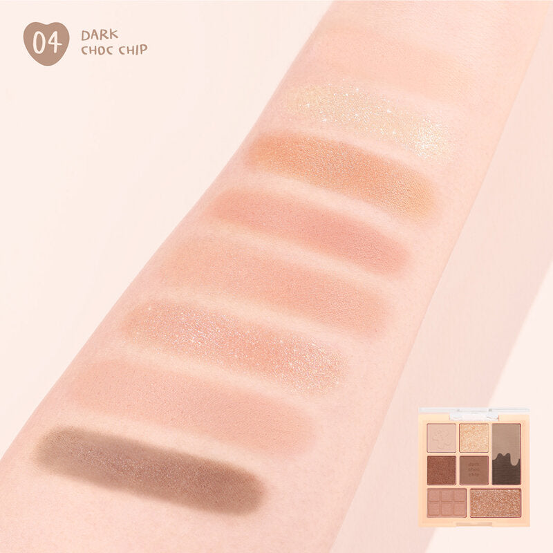 Mei Linda Cookie Recipe Eye Palette 6.5g #04 Dark Choc Chip