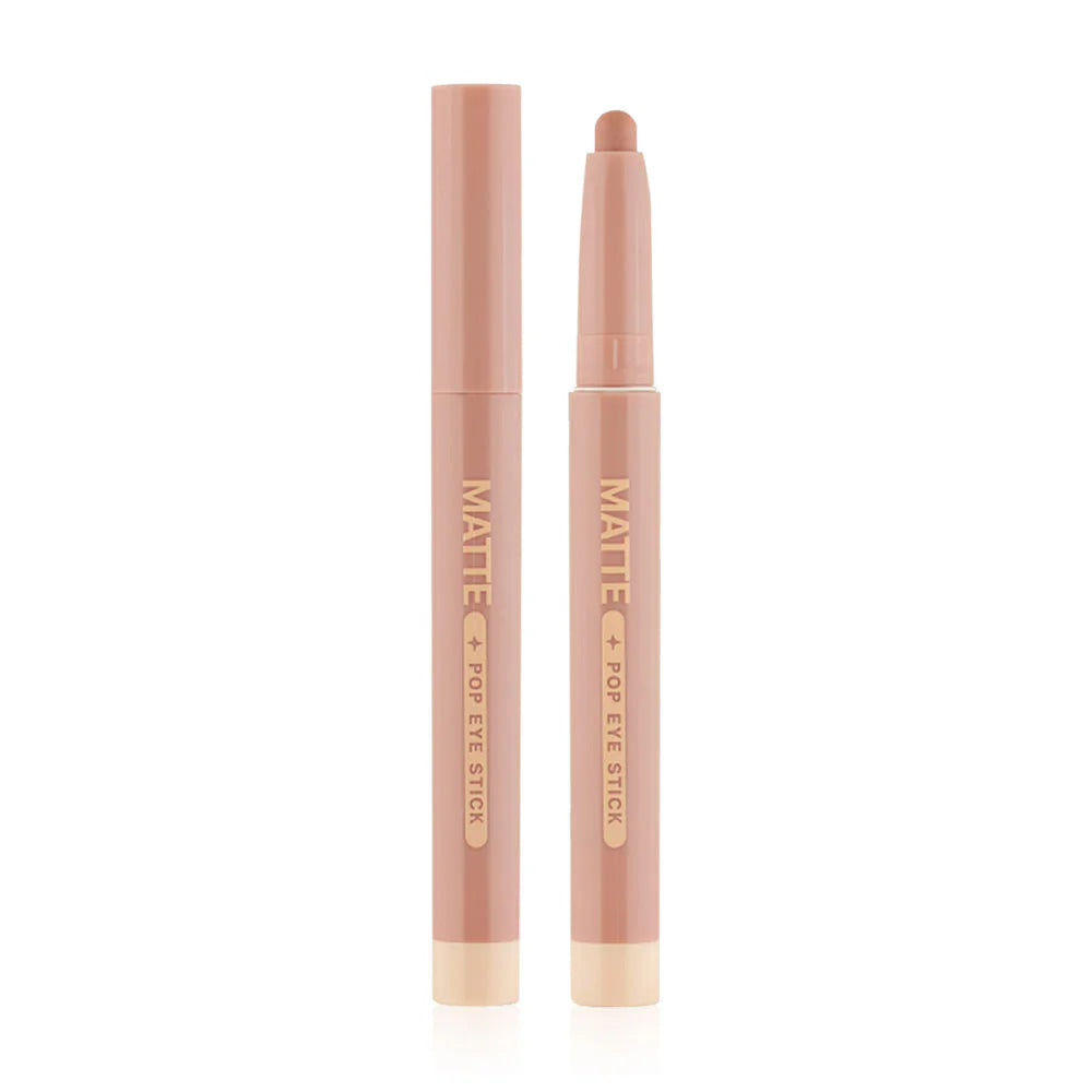 Mei Linda Matte Pop Eye Stick 1pc #01 Creamy Caramel