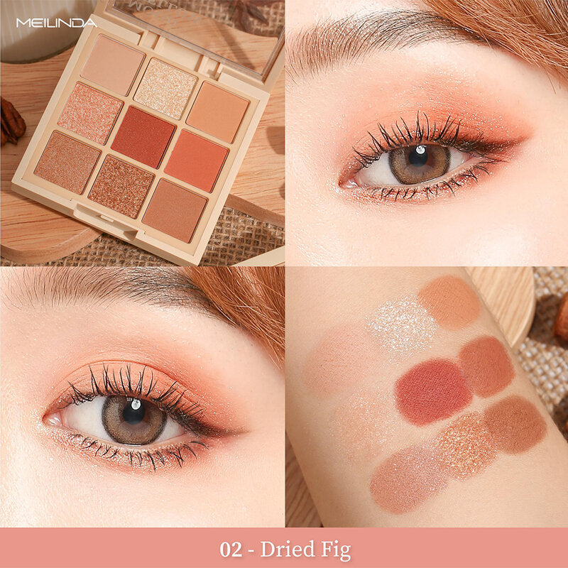 Mei Linda Mood Mellow Eye Palette #02 Dried Fig Eye shadow palette