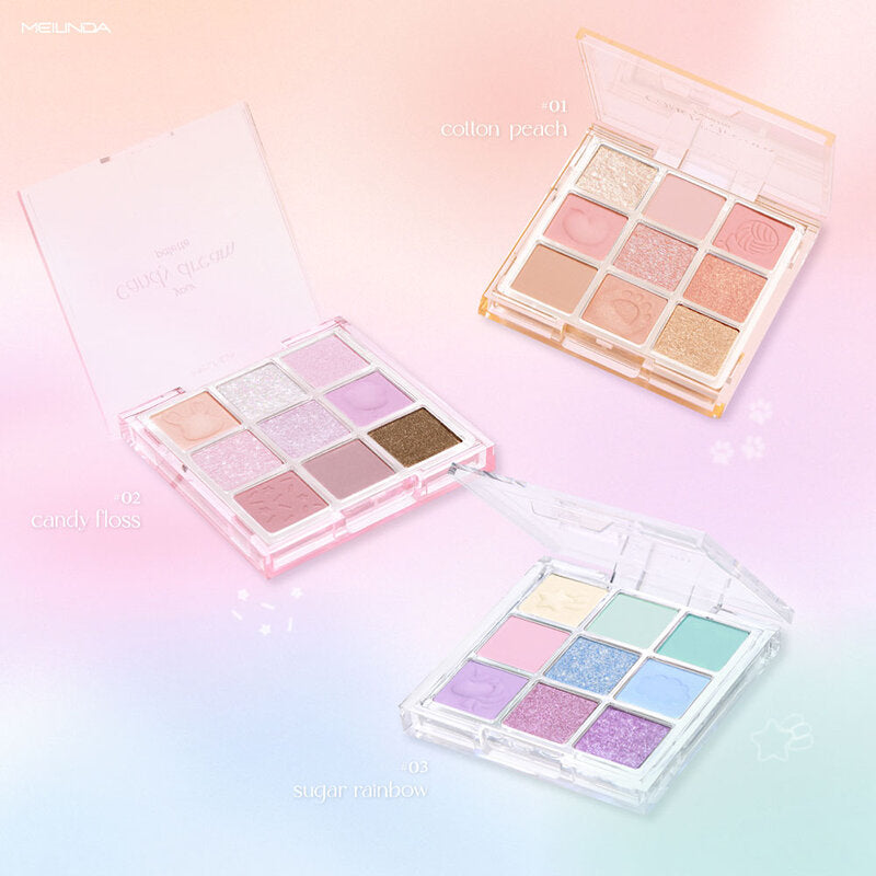Mei Linda Your Candy Dream Palette 5.4g #03 Sugar Rainbow