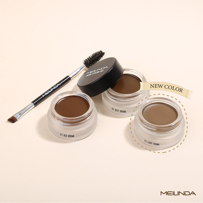 Mei Linda Brow Styling Gel 3g #01 Red Brown