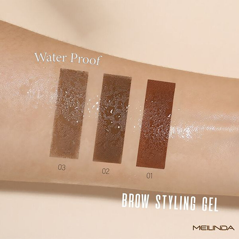 Mei Linda Brow Styling Gel 3g #01 Red Brown