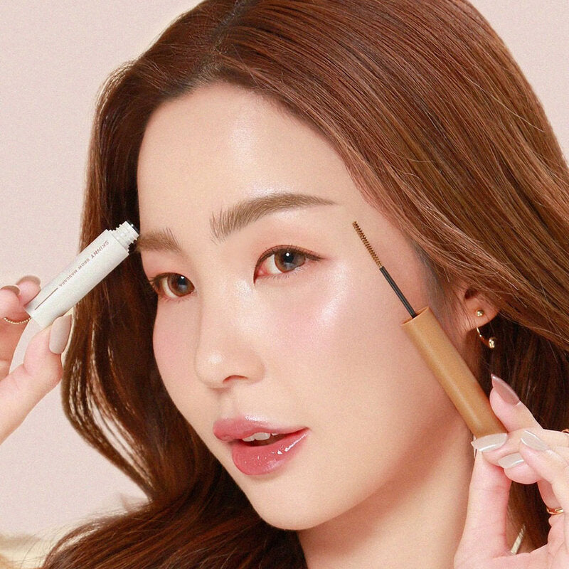 Mei Linda Skinny Brow Mascara 1pc #02 Cinnamon Brown