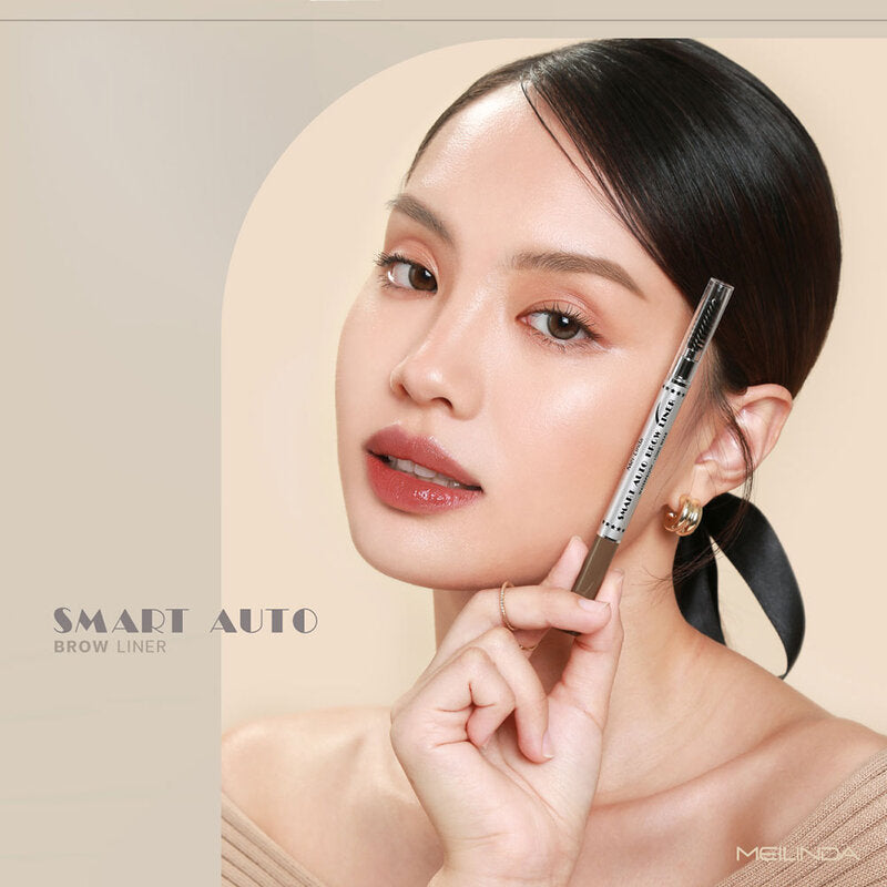 Mei Linda Smart Auto Brow Liner 0.25g #02 Black Brown