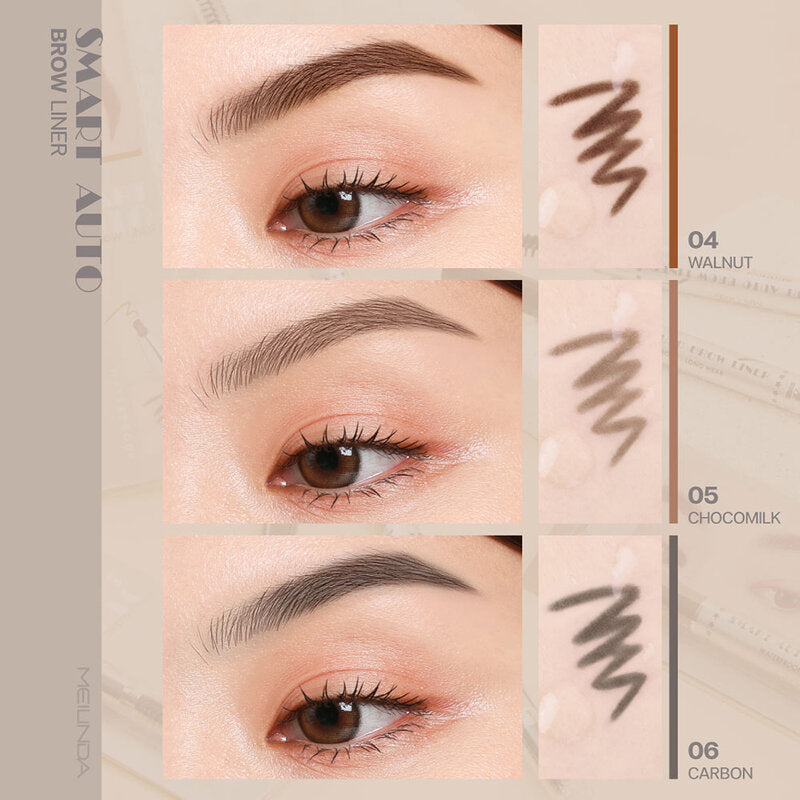 Mei Linda Smart Auto Brow Liner 0.25g #06 Carbon