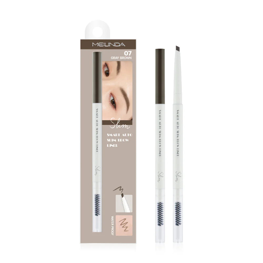 Mei Linda Smart Auto Slim Brow Liner 0.05g #07 Gray Brown