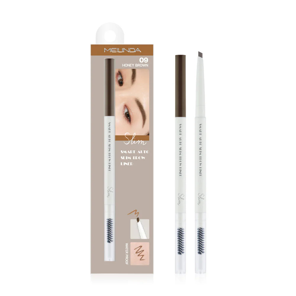 Mei Linda Smart Auto Slim Brow Liner 0.05g #09 Honey Brown
