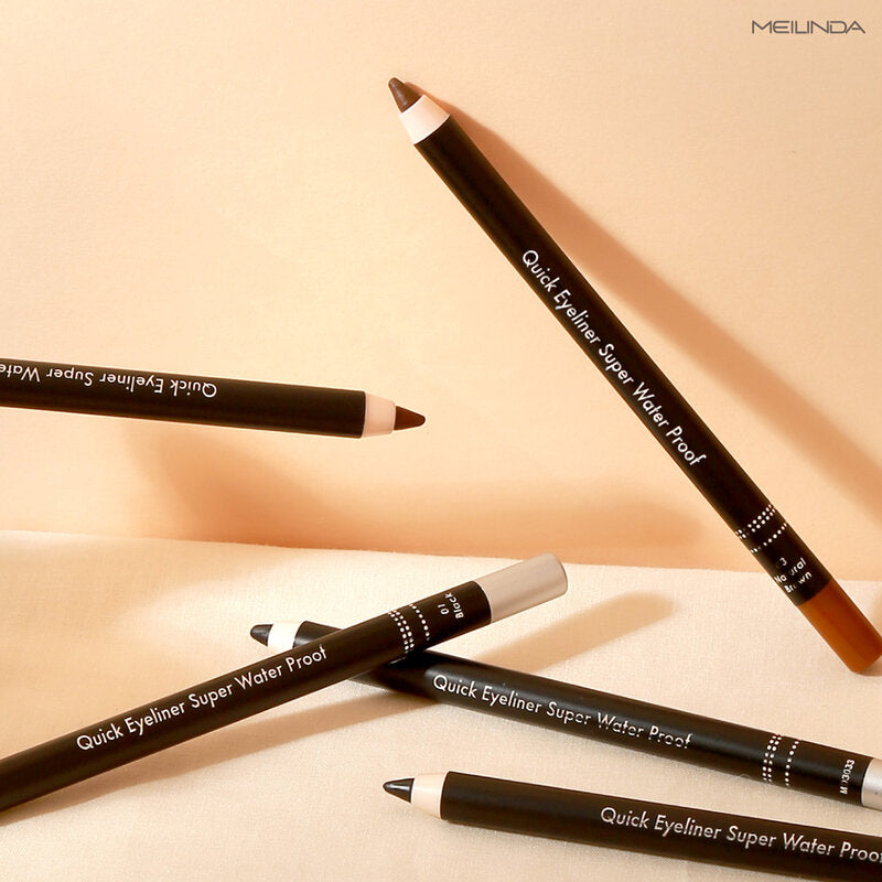 Mei Linda Quick Eyeliner Super Water Proof #Black Eyeliner Pencil
