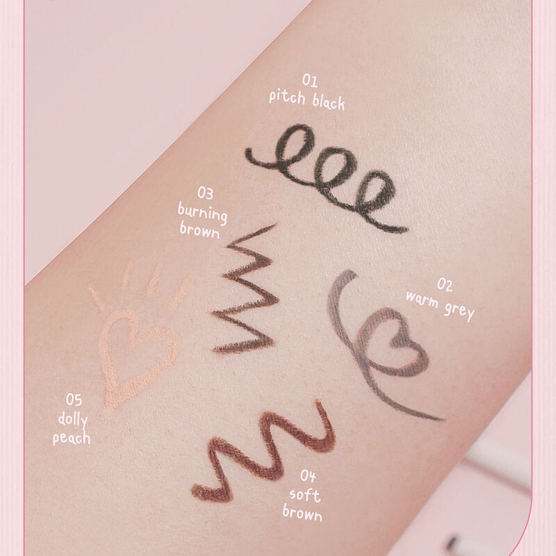 Mei Linda Soft Blending Liner 0.12g #01 Pitch Black