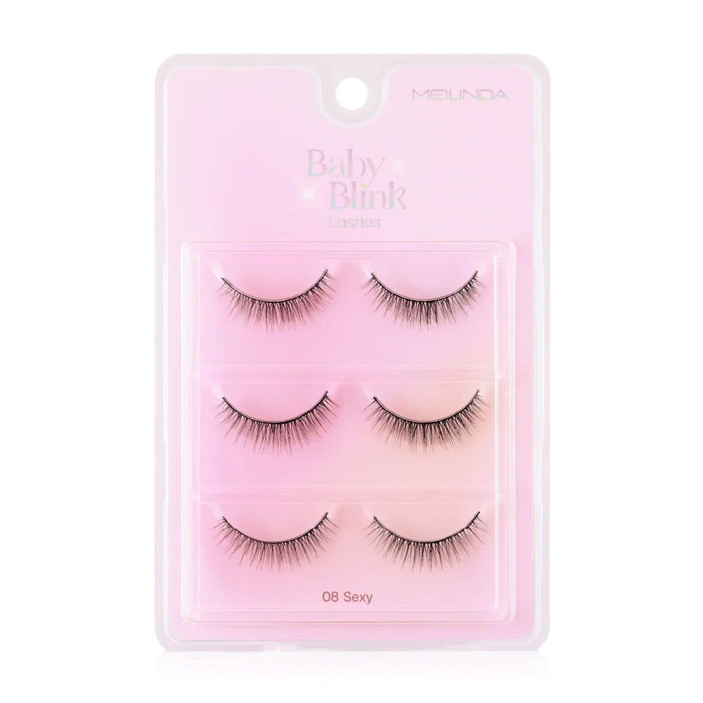 Mei Linda Baby Blink Lashes #08 Sexy 3 Pairs