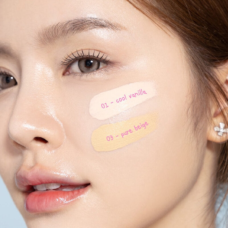 Mei Linda Airy Fitting Foundation 5ml #01 Cool Vanilla