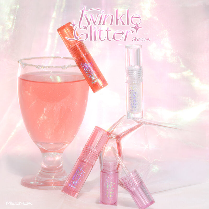 Mei Linda Twinkle Glitter Shadow 2.5ml #01 Stardust