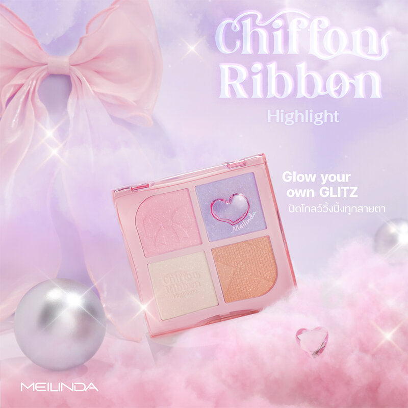 Mei Linda Chiffon Ribbon Highlight Palette 8.8g