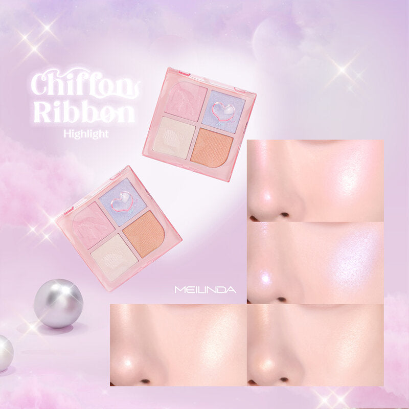 Mei Linda Chiffon Ribbon Highlight Palette 8.8g