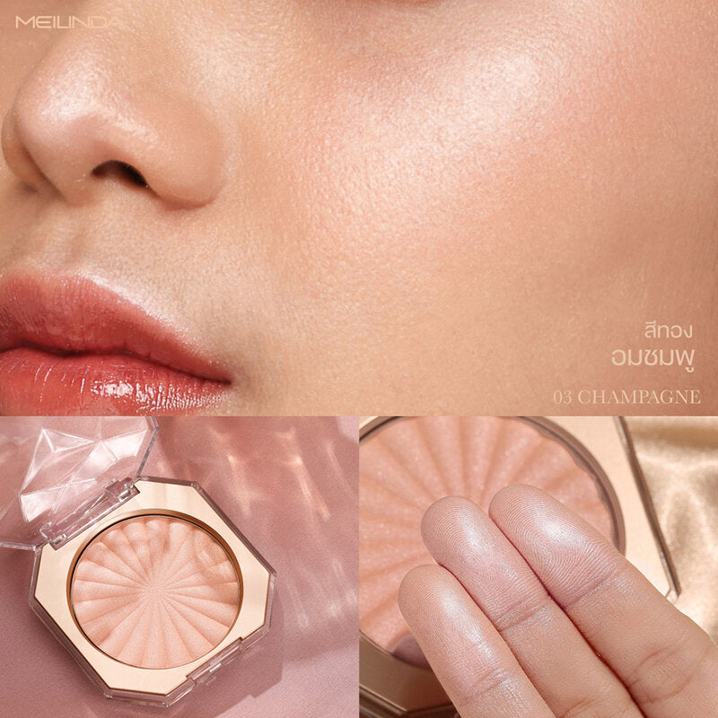 Mei Linda Glow Up Skin Highlighter #03 Champagne