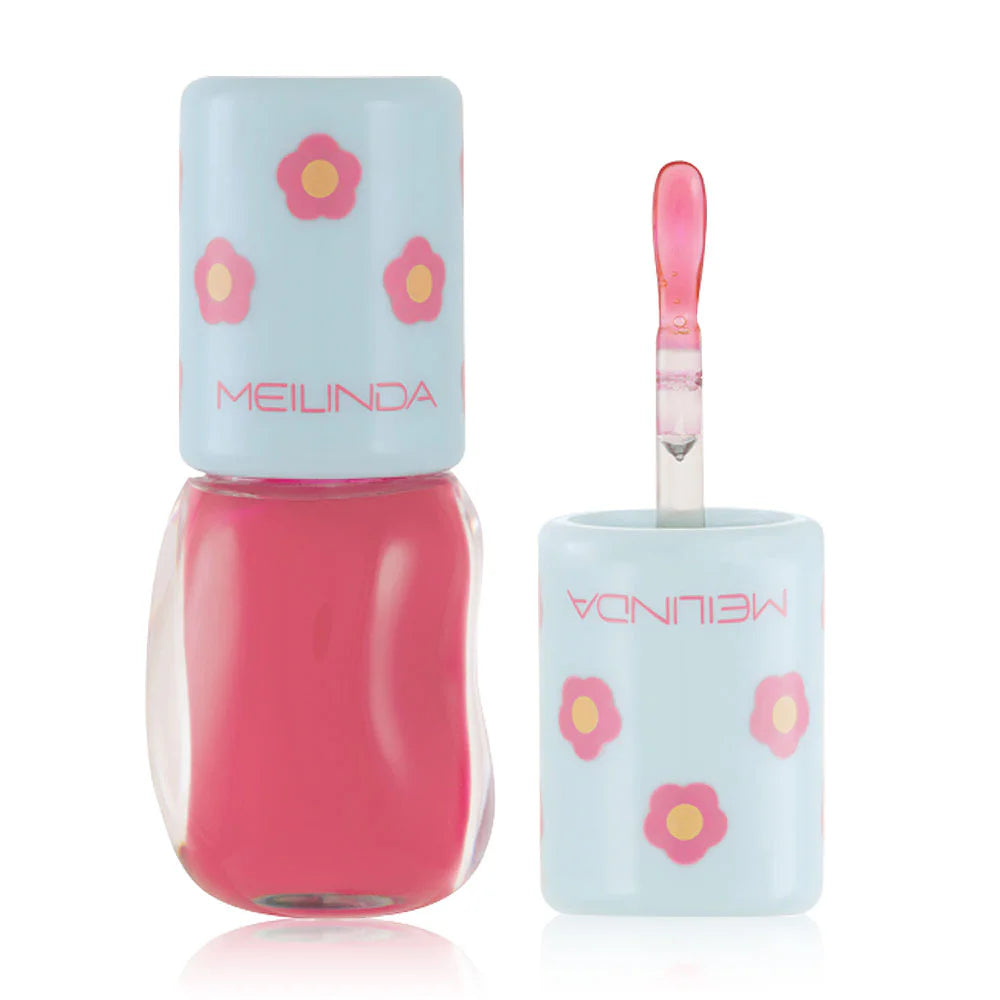 Mei Linda Dewy Glassy Lip Gloss 5.5g - #01 Crystal Pink