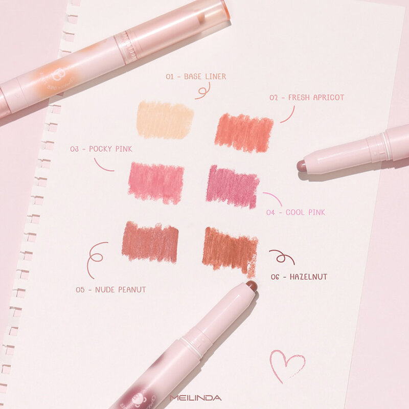 Mei Linda Crayon Over Liner 1.2g #01 Base Liner